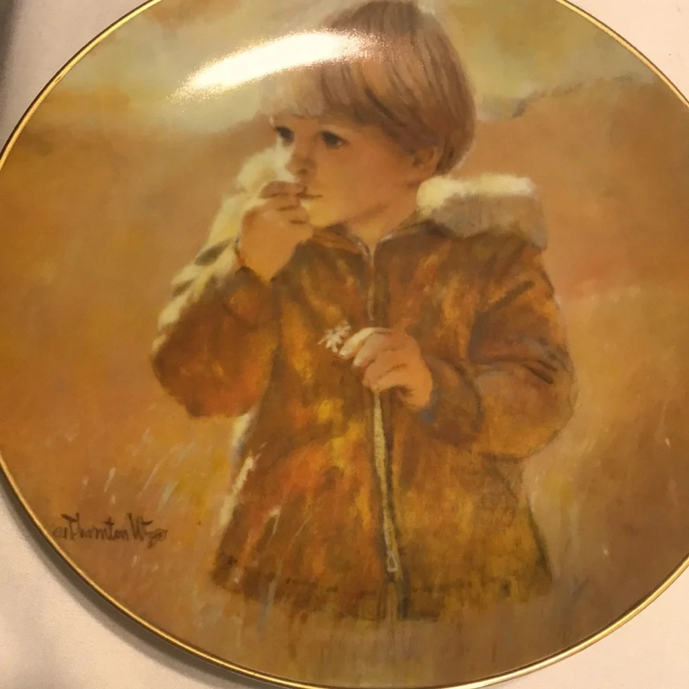 Vintage Viletta China Autumn Wanderer by Thornton Utz